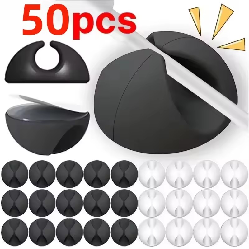 5/50Pcs Mini Cable Winder Orga - Desk Accessories recension och pris