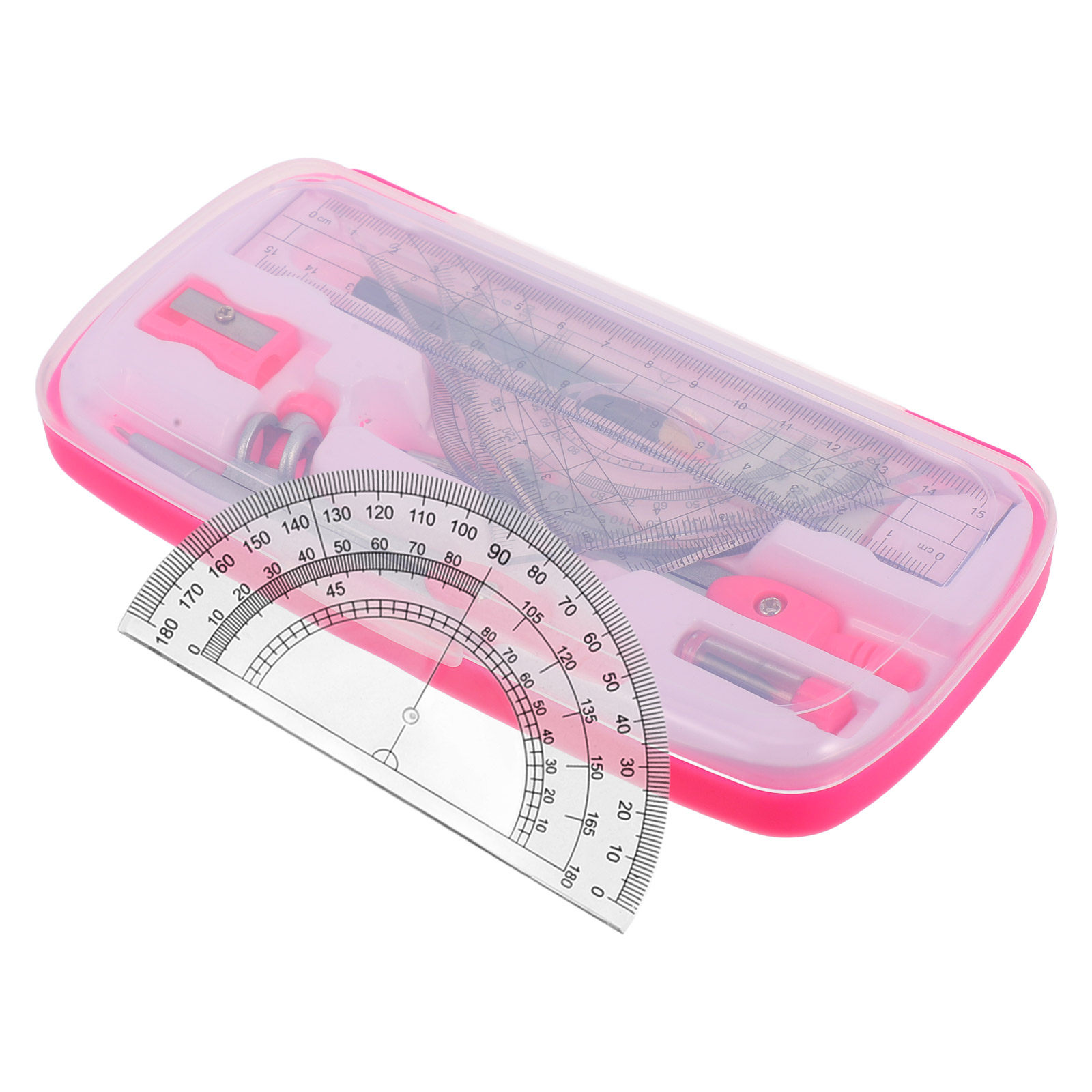 1 Compass Set Math Protractor  - Math Geometry Set With Compass recension och pris