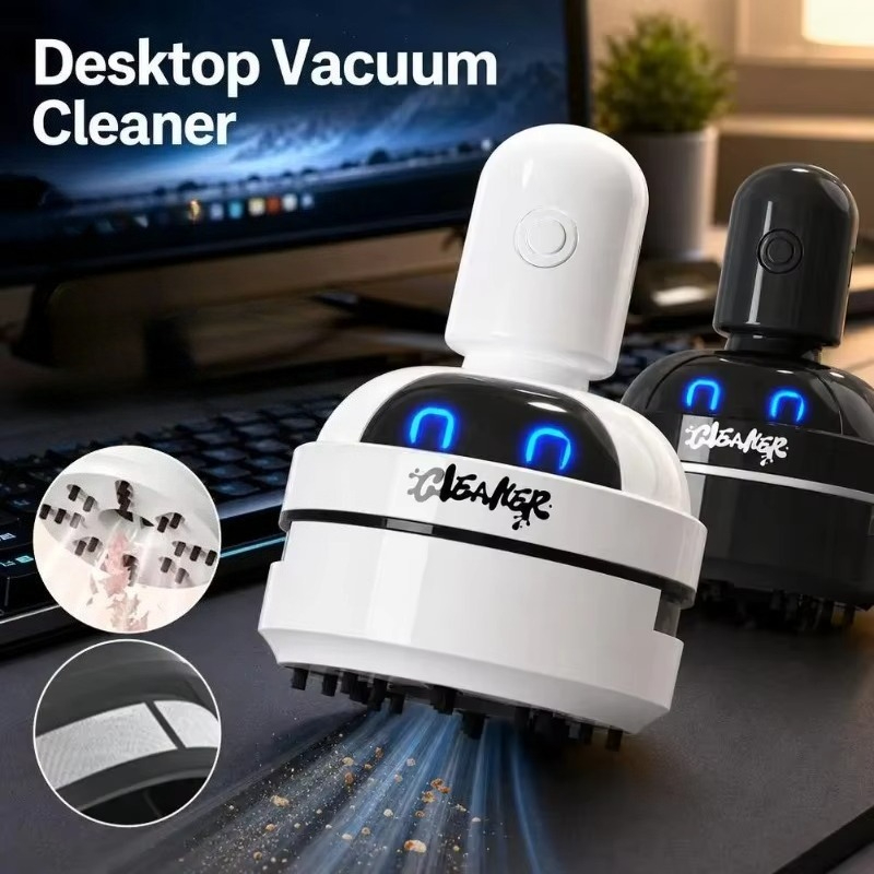 Desktop Cleaner Vacuum Cleaner - Mini Desktop Vacuum Cleaner For Eraser Dust recension och pris