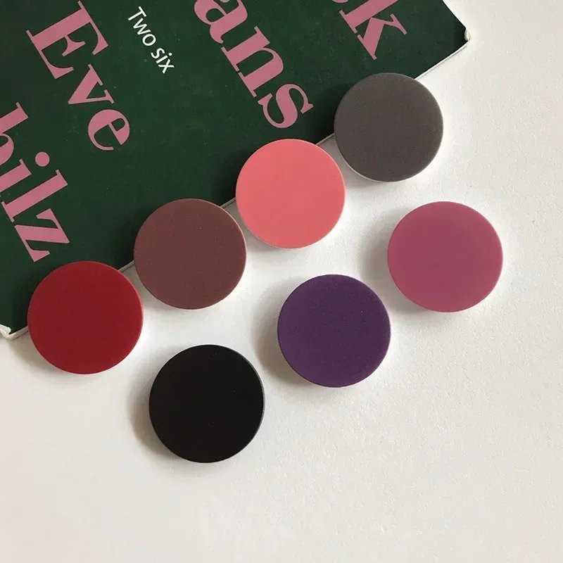 1PCS Solid Matte Phone Grip St - Desk Accessories recension och pris