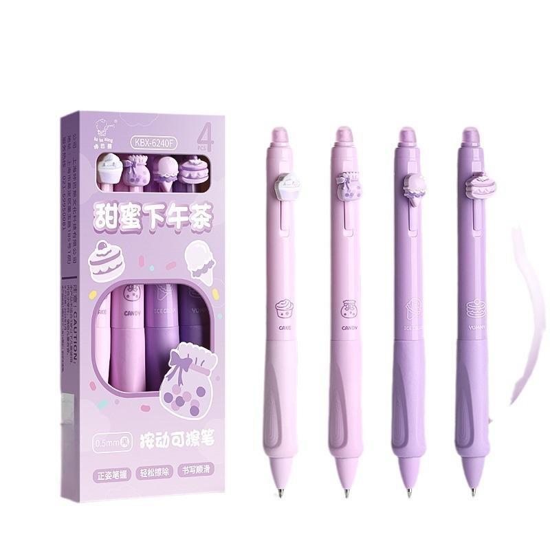 4/6Pcs Erasable Gel Pen Set, 0 - Retractable Eraser Pen Click recension och pris